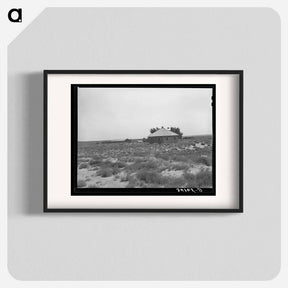 アートポスター-Abandoned Farm, Syracuse, Kansas
 - ラッセル リー Poster.