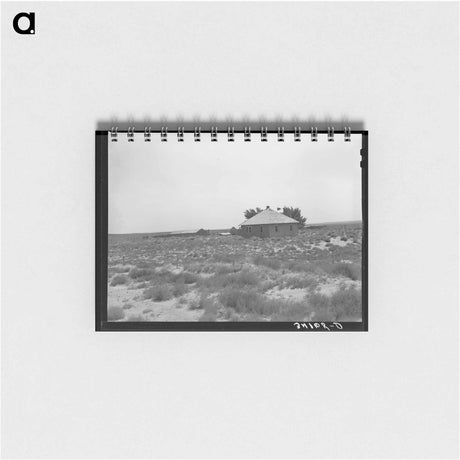 アートメモ帳-Abandoned Farm, Syracuse, Kansas
 - ラッセル リー Memo.