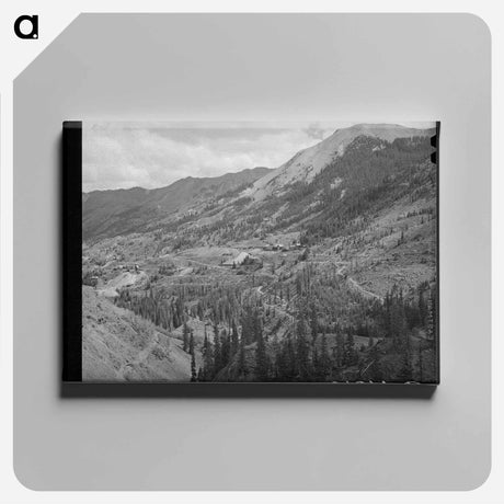 アートパネル-Abandoned Mines and Mills around Red Mountain, San Juan County
 - ラッセル リー Canvas.