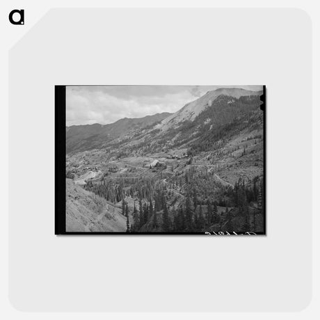 アートポストカード-Abandoned Mines and Mills around Red Mountain, San Juan County
 - ラッセル リー Postcard.