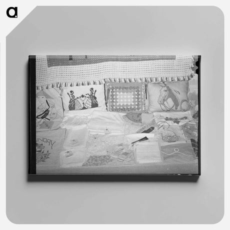 アートパネル-Needlework Exhibit, Gonzales County Fair
 - ラッセル リー Canvas.