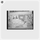 アートポストカード-Needlework Exhibit, Gonzales County Fair
 - ラッセル リー Postcard.