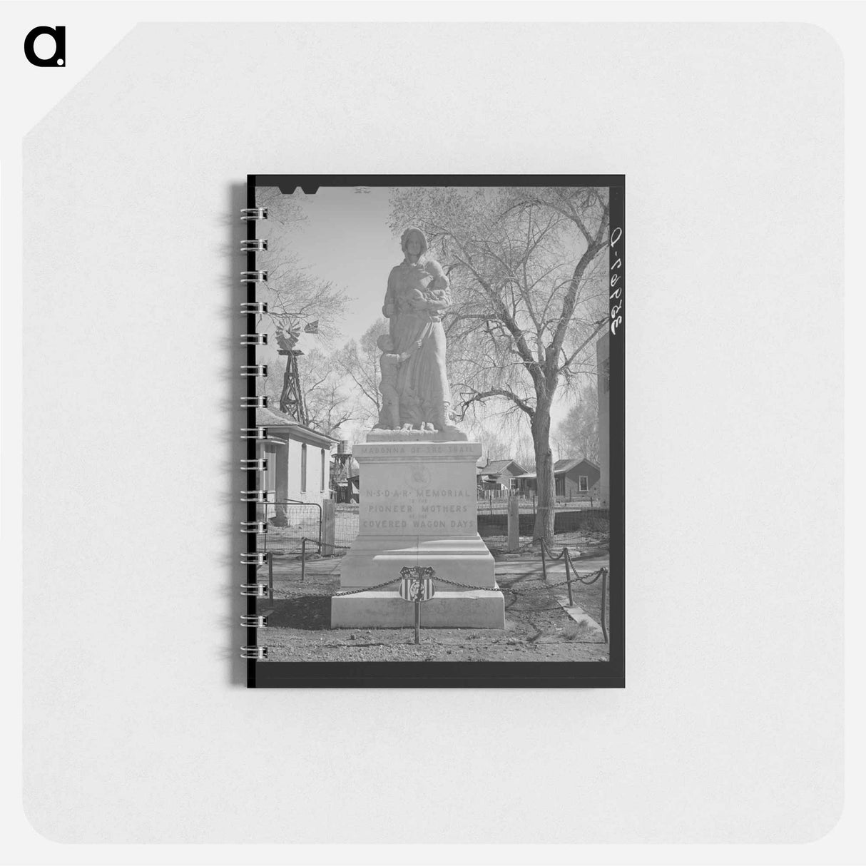 アートメモ帳-Monument to Pioneer Mothers, Springerville, Arizona
 - ラッセル リー Memo.