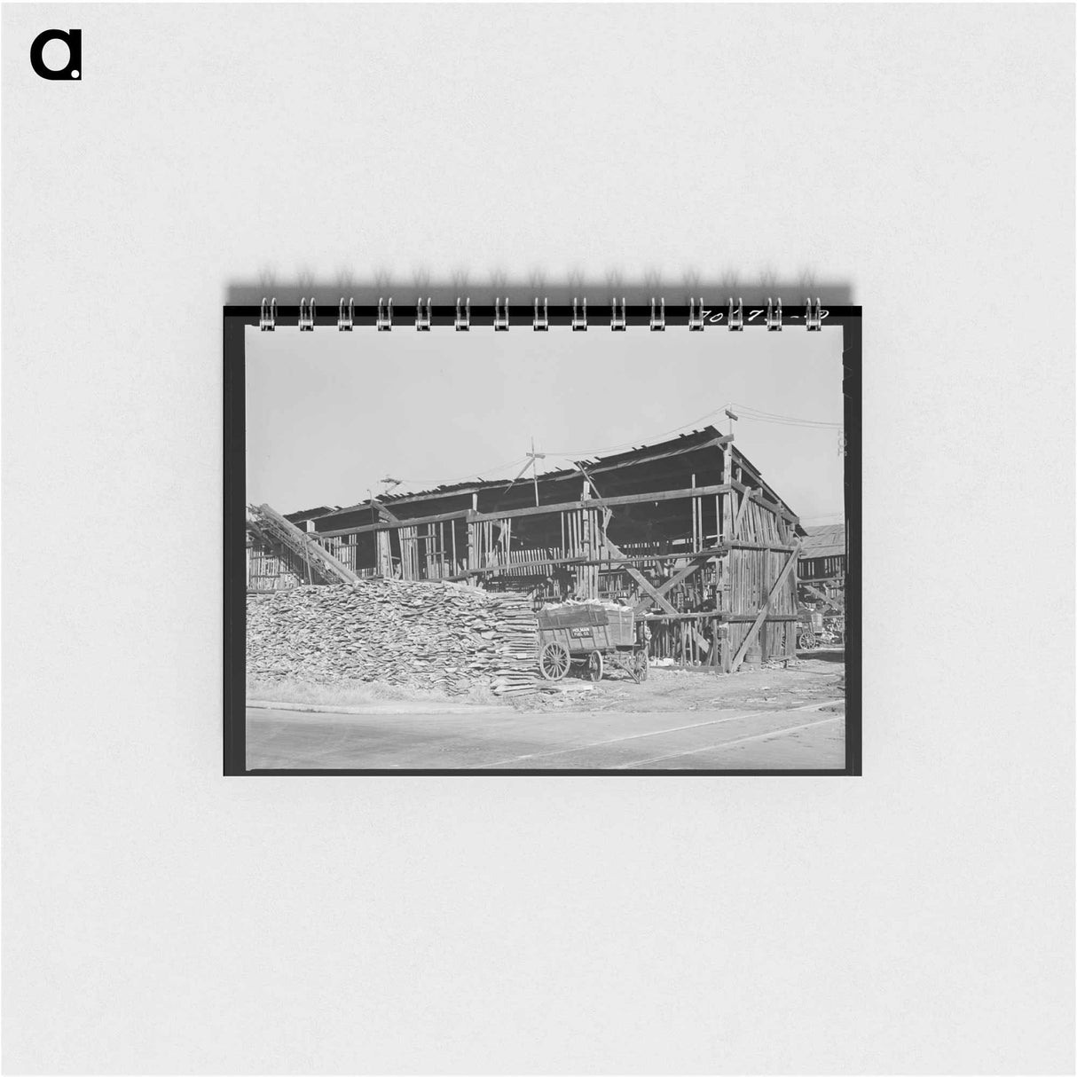 アートメモ帳-Woodyard, Portland, Oregon
 - ラッセル リー Memo.