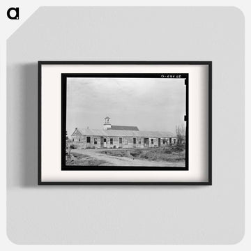 Mexican Housing at Edcouch
 - ラッセル リー Poster.