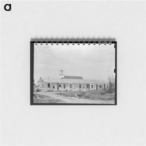 アートメモ帳-Mexican Housing at Edcouch
 - ラッセル リー Memo.