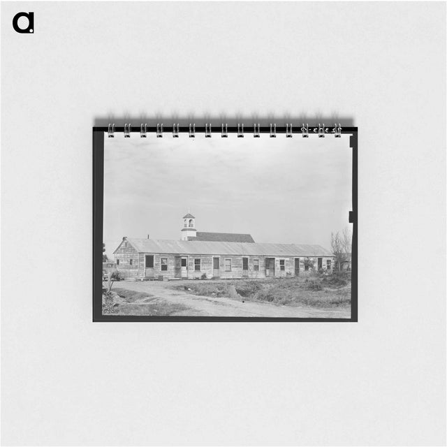 アートメモ帳-Mexican Housing at Edcouch
 - ラッセル リー Memo.
