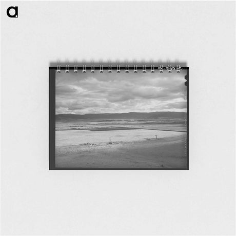アートメモ帳-Flood Irrigation Lands, Little Colorado River Valley
 - ラッセル リー Memo.