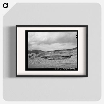 Livestock Shelter, Questa, New Mexico
 - ラッセル リー Poster.