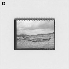 アートメモ帳-Livestock Shelter, Questa, New Mexico
 - ラッセル リー Memo.