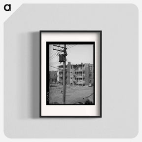 アートポスター-Apartment Houses, Chicago, Illinois
 - ラッセル リー Poster.