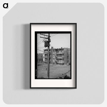 Apartment Houses, Chicago, Illinois
 - ラッセル リー Poster.