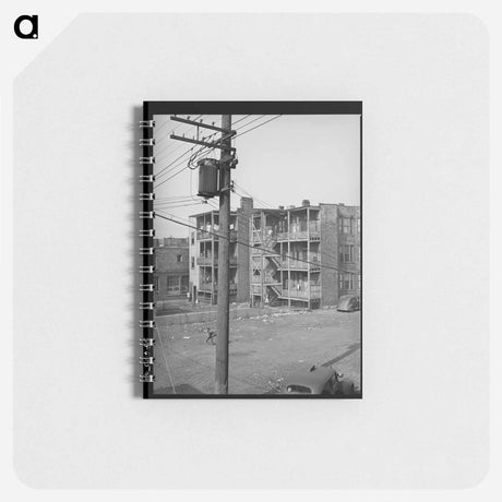 アートメモ帳-Apartment Houses, Chicago, Illinois
 - ラッセル リー Memo.