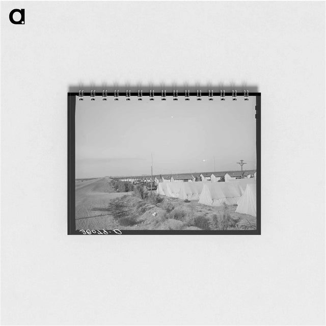 アートメモ帳-Housing for Transient Workers, Giffen Ranch
 - ラッセル リー Memo.