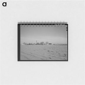 アートメモ帳-Farmstead, Dawson County, Texas
 - ラッセル リー Memo.