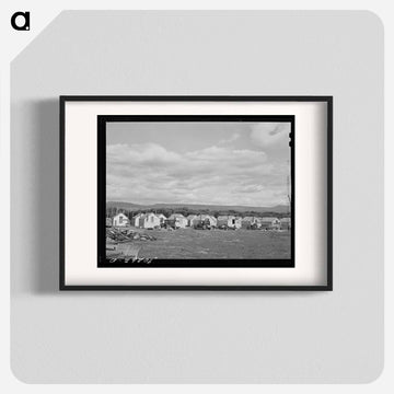 Housing for Hop Pickers, Yakima County
 - ラッセル リー Poster.