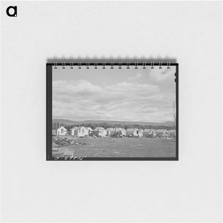 アートメモ帳-Housing for Hop Pickers, Yakima County
 - ラッセル リー Memo.