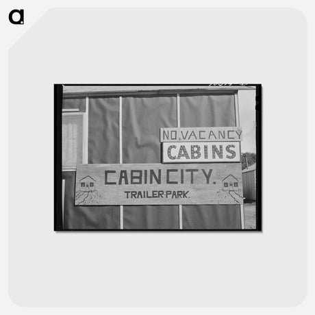 アートポストカード-No Vacancy Sign, Hermiston, Oregon
 - ラッセル リー Postcard.