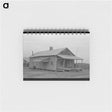 アートメモ帳-Sharecropper's Dwelling near Pace, Mississippi
 - ラッセル リー Memo.