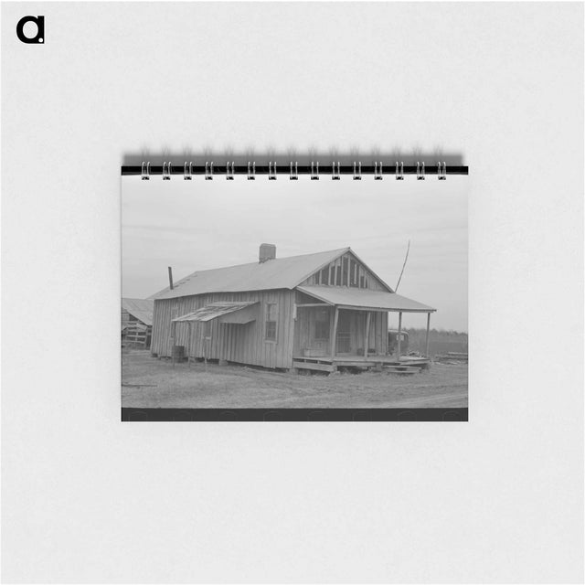 アートメモ帳-Sharecropper's Dwelling near Pace, Mississippi
 - ラッセル リー Memo.