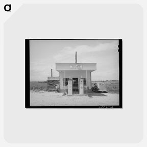 アートポストカード-Filling Station and Store, Caldwell, Idaho
 - ラッセル リー Postcard.