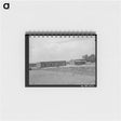 アートメモ帳-Adobe House with Corn Patch, Costilla, New Mexico
 - ラッセル リー Memo.