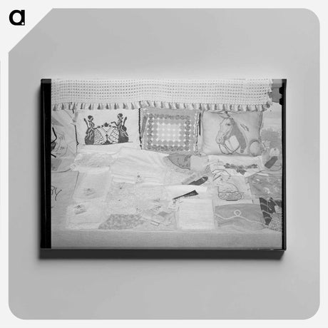 アートパネル-Needlework Exhibit, Gonzales County Fair
 - ラッセル リー Canvas.