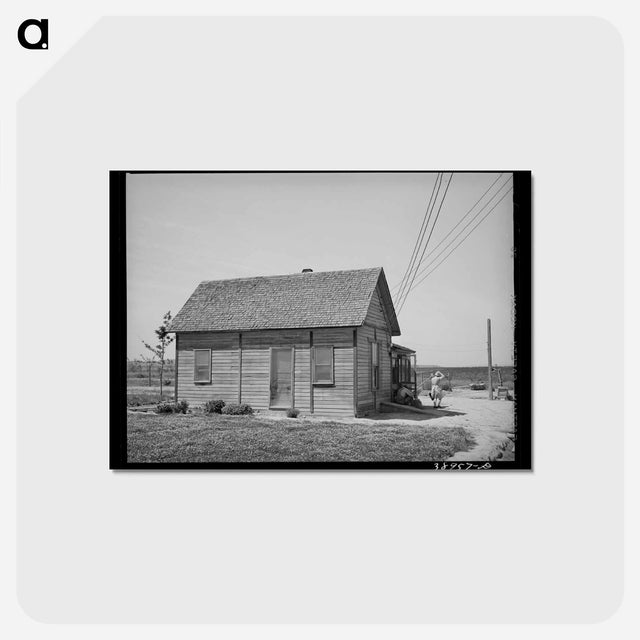 アートポストカード-Schroeder Family Residence, Malheur County, Oregon
 - ラッセル リー Postcard.