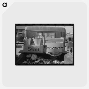 アートポストカード-Truck Loaded with Apples, Jacksonville, Texas
 - ラッセル リー Postcard.