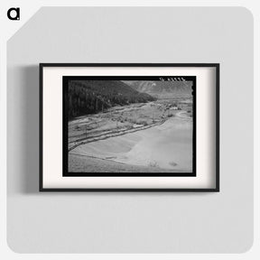 アートポスター-Animas River Gold Mine Tailing Pit
 - ラッセル リー Poster.