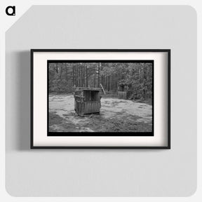 アートポスター-Moss Press, Pine Area, New Jersey
 - ラッセル リー Poster.