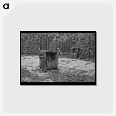 アートポストカード-Moss Press, Pine Area, New Jersey
 - ラッセル リー Postcard.