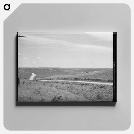 アートパネル-Vale-Owyhee Irrigation Project, Malheur County, Oregon
 - ラッセル リー Canvas.