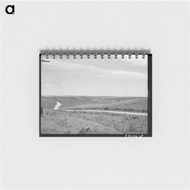 アートメモ帳-Vale-Owyhee Irrigation Project, Malheur County, Oregon
 - ラッセル リー Memo.