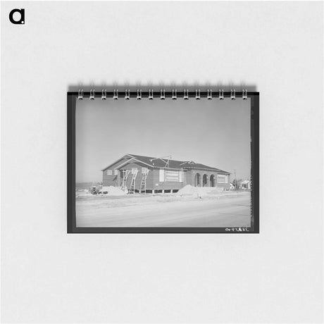 アートメモ帳-North Beach School Construction
 - ラッセル リー Memo.