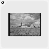 アートポストカード-Farmstead, Concho, Arizona
 - ラッセル リー Postcard.