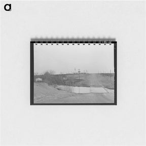 アートメモ帳-Approach to El Indio, Texas
 - ラッセル リー Memo.