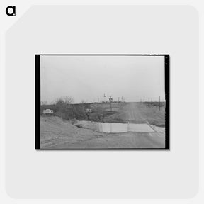 アートポストカード-Approach to El Indio, Texas
 - ラッセル リー Postcard.