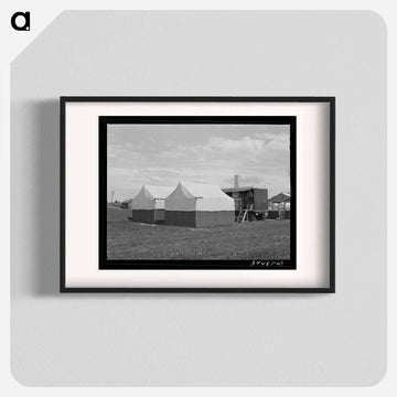 Mobile Unit of FSA Camp for Migratory Farm Workers
 - ラッセル リー Poster.