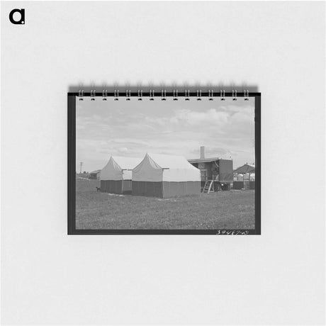 アートメモ帳-Mobile Unit of FSA Camp for Migratory Farm Workers
 - ラッセル リー Memo.