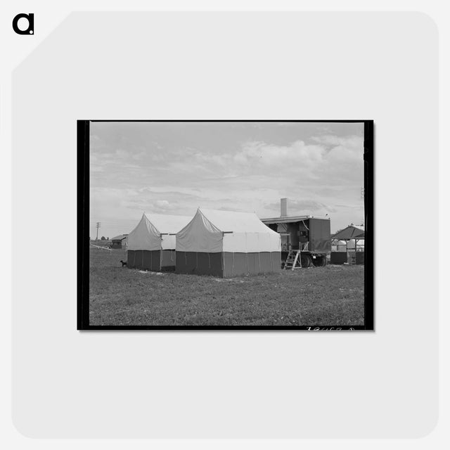 アートポストカード-Mobile Unit of FSA Camp for Migratory Farm Workers
 - ラッセル リー Postcard.