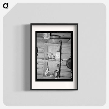 Kitchen Cabinet in Corncrib Home
 - ラッセル リー Poster.