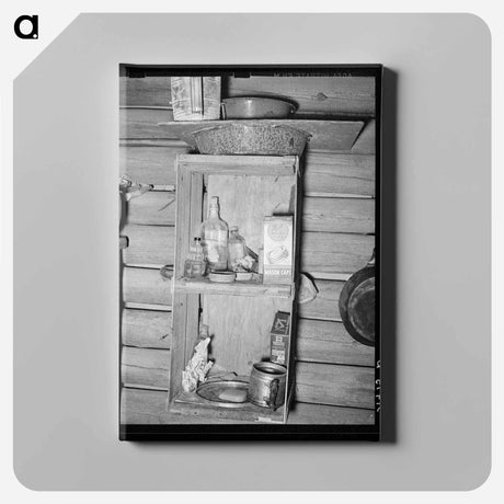 アートパネル-Kitchen Cabinet in Corncrib Home
 - ラッセル リー Canvas.