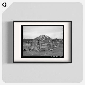 Navajo Hogan, Datil, New Mexico
 - ラッセル リー Poster.