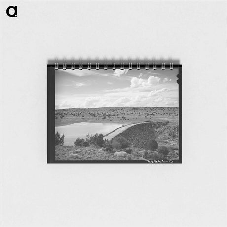 アートメモ帳-Main Dam at Concho, Arizona
 - ラッセル リー Memo.