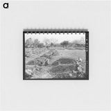 アートメモ帳-New Mexican Graves in Cemetery, Raymondville, Texas
 - ラッセル リー Memo.