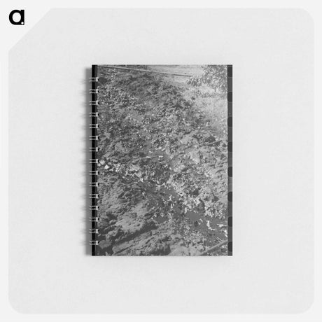 アートメモ帳-Stream of Waste Oil, Creek County, Oklahoma
 - ラッセル リー Memo.