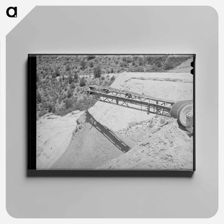 アートパネル-Mill at Mogollon, New Mexico
 - ラッセル リー Canvas.