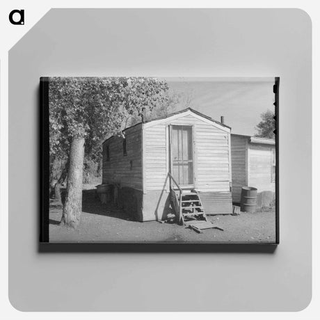 アートパネル-Transient Workers' Shack
 - ラッセル リー Canvas.