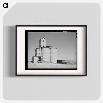 Wheat Elevator, Eureka Flats, Walla Walla County, Washington
 - ラッセル リー Poster.